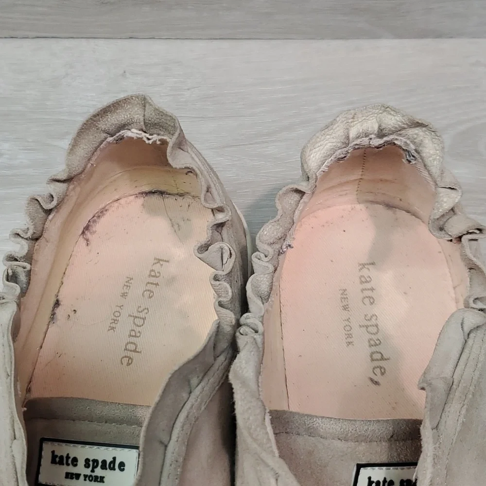 Kate Spade NY Women Lance Leather Loafer Slip on Sneakers shoes sz 8M